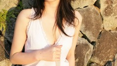 Japanese asians bikini black lingerie Ako Masuki