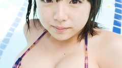 Japanese asians brown eyes brunettes black hair cleavage teen 