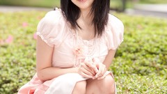 Japanese asians idol models black hair Nozomi Aiuchi