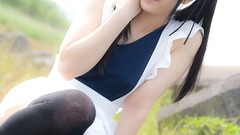 Japanese asians maids models aprons school swimsuits Lenfried