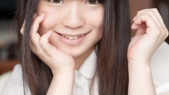 Japanese asians models black hair Riona Minami