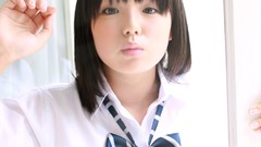 Japanese asians school uniforms bangs teen Ai Shinozaki