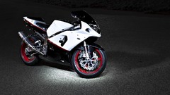 Japanese biker Suzuki brands