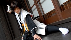 Japanese bleach martial arts cosplay Soifon