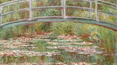 Japanese bridge Claude Monet