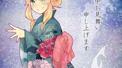 Japanese clothes anime girls