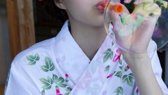 Japanese geisha asians teen Japanese clothes Rina Aizawa