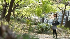 Japanese Girl and Geisha Friend