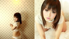 Japanese Girl and Geisha Friend