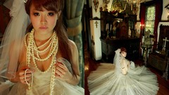 Japanese Girl and Geisha Friend