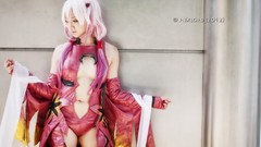 Japanese guilty crown yuzuriha inori cosplay detached sleeves 