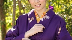 Japanese kimono cities models Japanese clothes Yuma Asami