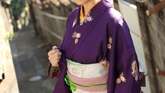 Japanese kimono cities models Japanese clothes Yuma Asami