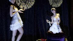 Japanese legs asians boobs