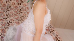 Japanese lingerie models touhou animal ears izayoi sakuya 