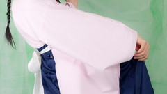 Japanese maids models Japanese clothes Lenfried