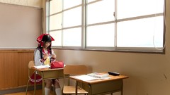 Japanese Mark classroom school uniforms models hakurei reimu 