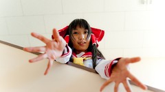 Japanese Mark school uniforms models hakurei reimu touhou 