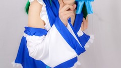 Japanese models kochiya sanae touhou detached sleeves Lenfried