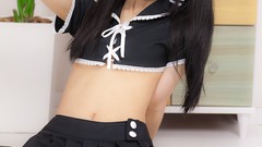 Japanese models pangya kooh cosplay striped legwear Lenfried