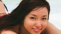 Japanese models Risa Yoshiki