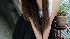 Japanese models Shoko Hamada