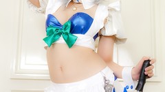 Japanese models touhou izayoi sakuya cosplay Lenfried