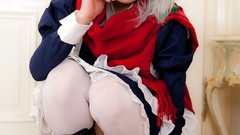 Japanese models touhou izayoi sakuya cosplay Lenfried