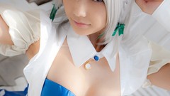 Japanese models touhou izayoi sakuya cosplay Lenfried