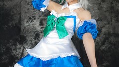 Japanese models touhou izayoi sakuya cosplay Lenfried