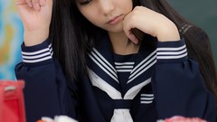 Japanese school uniforms models cosplay Lenfried