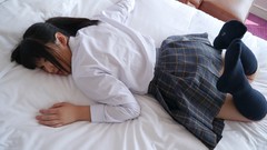 Japanese school uniforms models knee socks