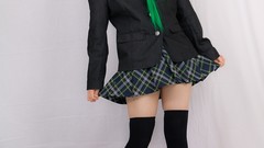 Japanese school uniforms models kochiya sanae touhou blazer 