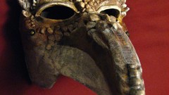 Japanese Theatre masks tengu