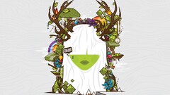 jared nickerson artwork Simple Background Women tears clocks