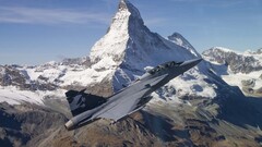 Jas 39 Gripen jet-fighter airplane Aircraft sky military