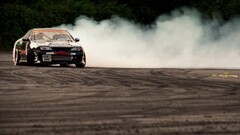 jdm stance Nissan Silvia Drift Nissan S14 smoke Car