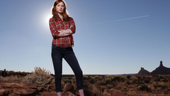 Jeans Doctor Who redheads karen gillan Amy Pond deserts