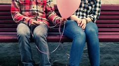 Jeans love couple Balloons