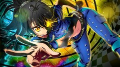 Jeans ponytails black hair check hands on hips