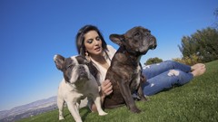 Jeans pornstars Sunny Leone tight pants