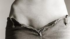 Jeans tummy monochrome