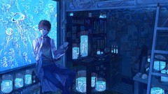 Jellyfish male anime boys