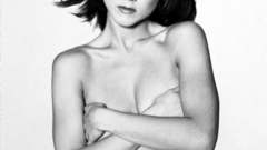 Jennifer aniston monochrome greyscale