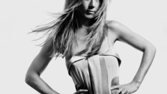 Jennifer aniston monochrome greyscale