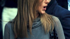Jennifer aniston nipples through