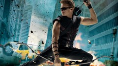 Jeremy renner Hawkeye artwork The Avengers (movie)
