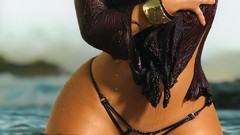 Jesikah Maximus wet clothing