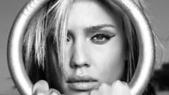 Jessica Alba monochrome