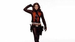 Jessica Biel Actress blade trinity Simple Background